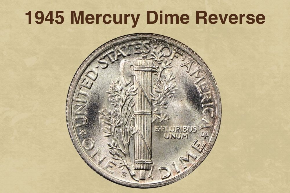 1945 Mercury Dime Reverse