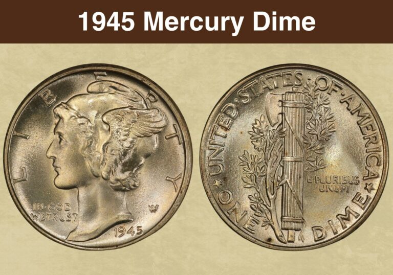1945 Mercury Dime Value (Price Chart, Error List, History & Varieties)