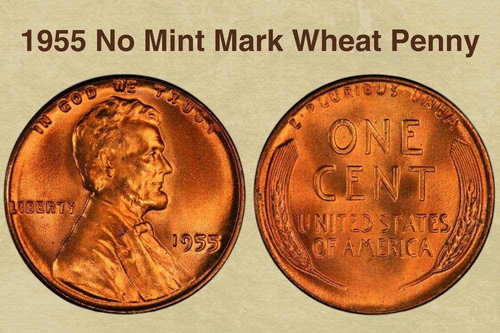 1955 No Mint Mark Wheat Penny