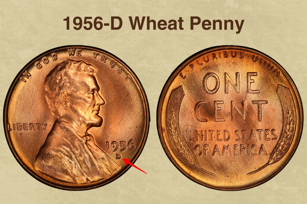 1956-D Wheat Penny Value