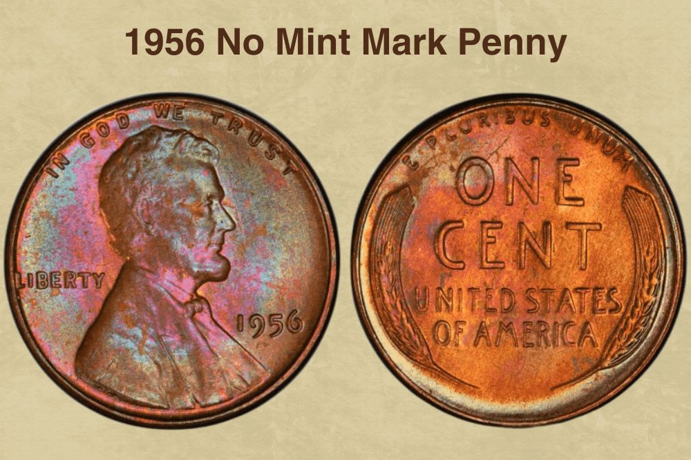 1956 No Mint Mark Penny