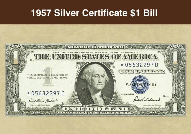 1957 Silver Certificate $1 Bill Value: How Much is it Worth Today?