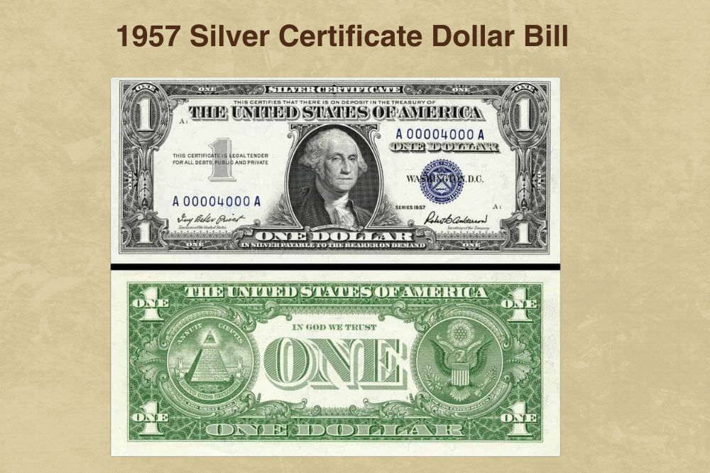 1957 Silver Certificate $1 Bill Value: How Much is it Worth Today?