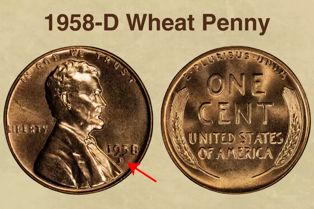1958-D Wheat Penny Value