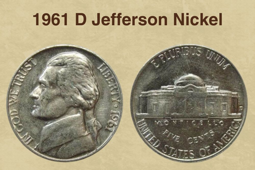 1961 D Jefferson Nickel