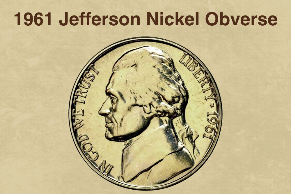 1961 Jefferson Nickel Obverse