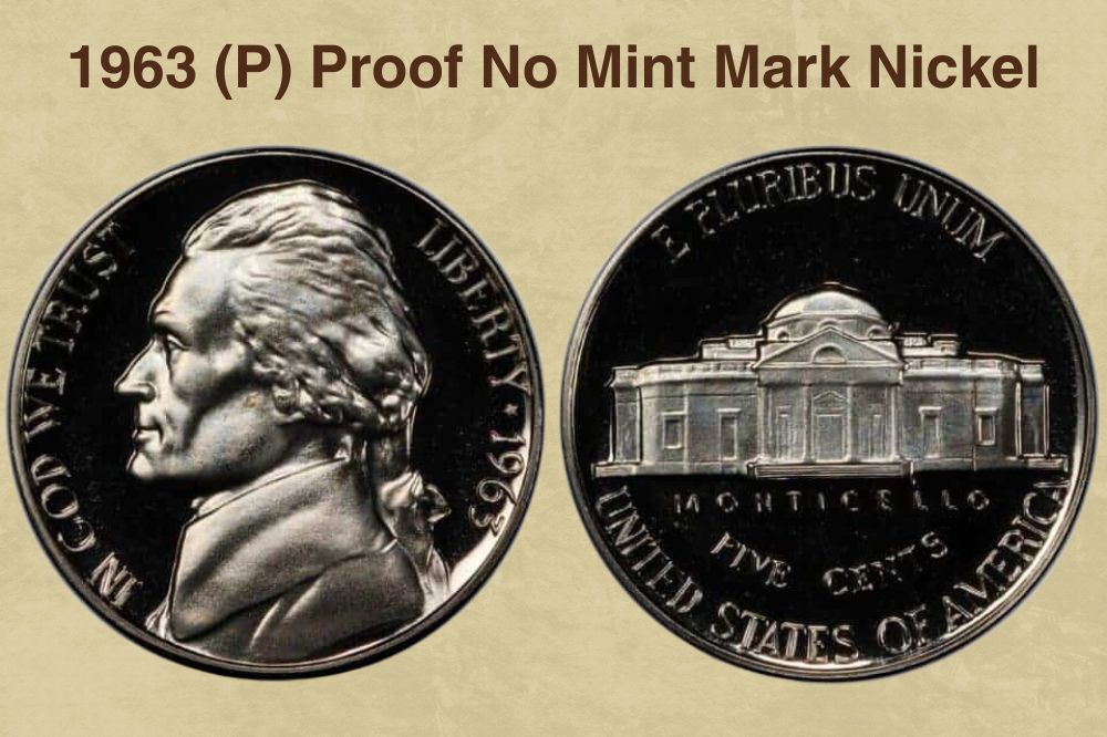 1963 (P) Proof No Mint Mark Nickel