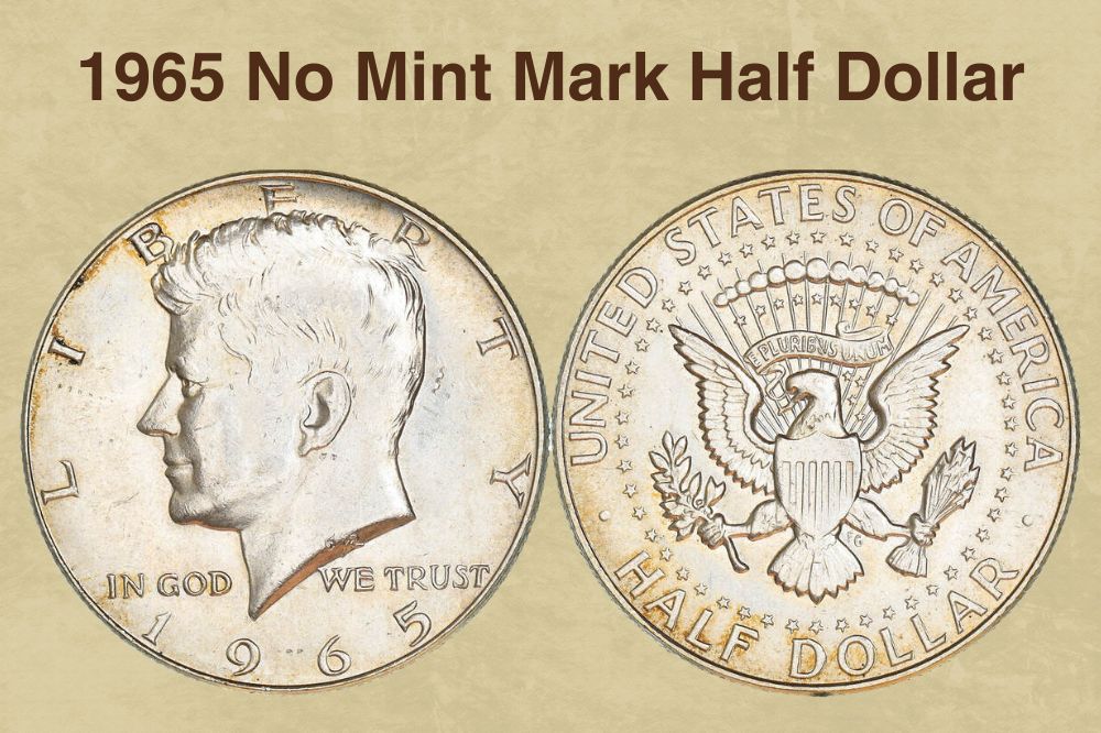 1965 No Mint Mark Half Dollar
