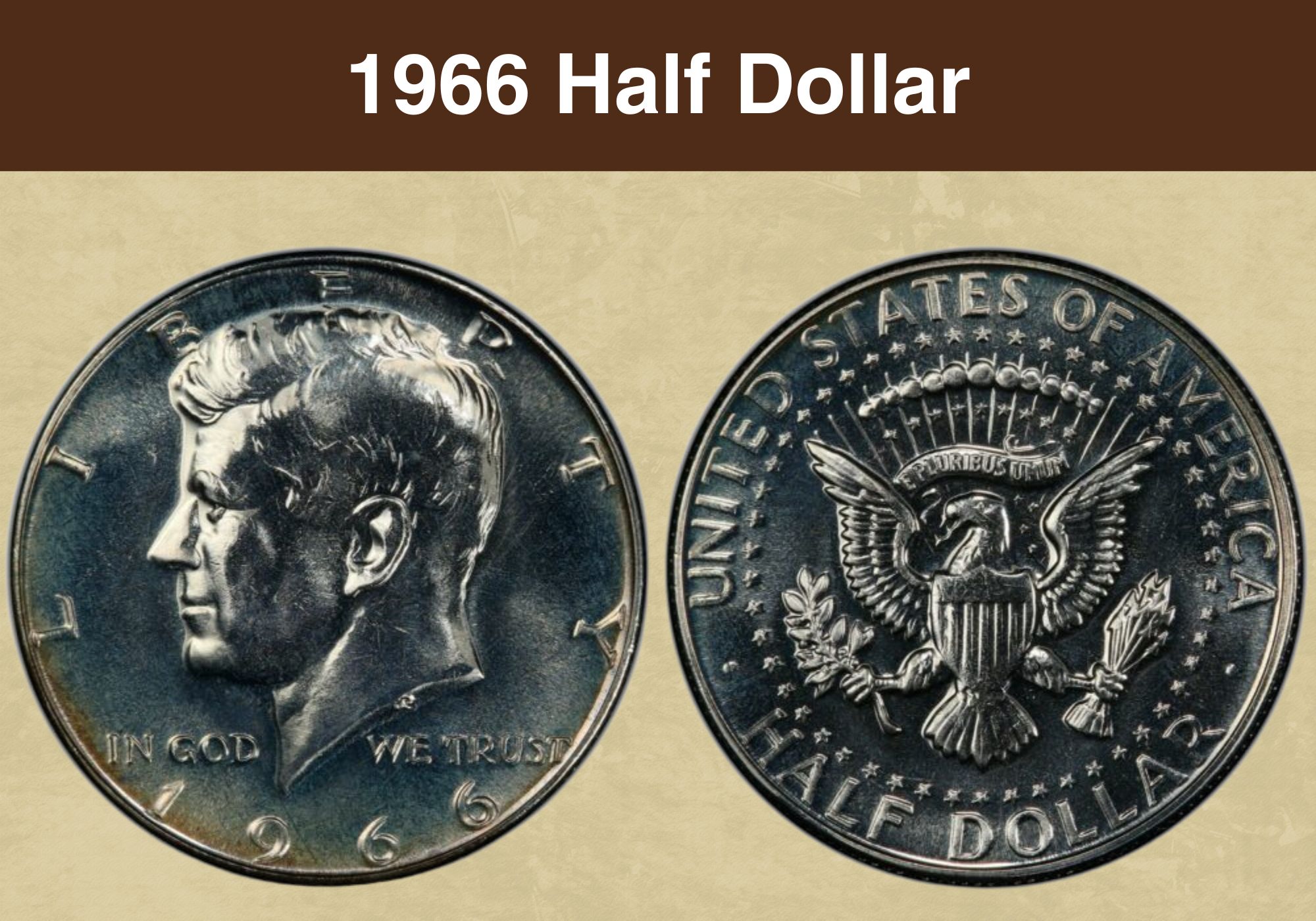 1966 Half Dollar Coin Value (Errors List & No Mint Mark Worth)