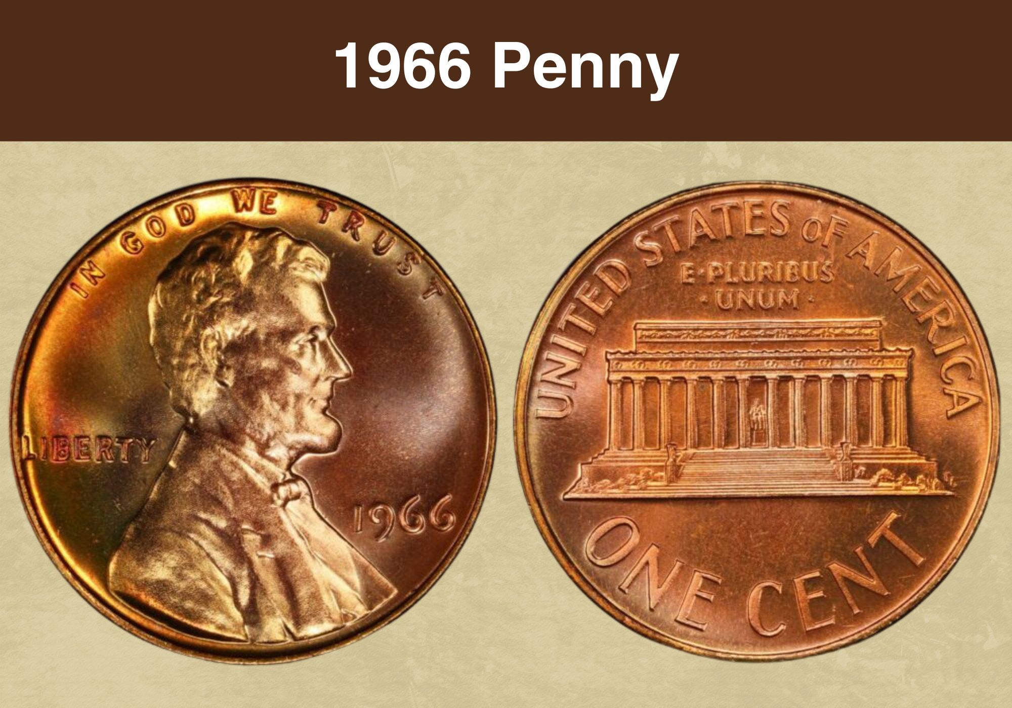 1966 Penny Coin Value (Errors List & No Mint Mark Worth)