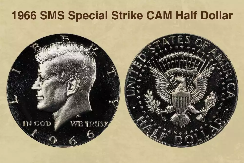 1966 SMS Special Strike CAM Half Dollar Value
