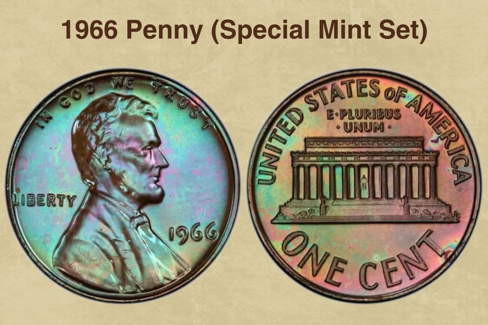 1966 penny (Special Mint Set)