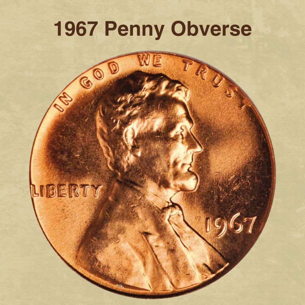 1967 Penny Obverse