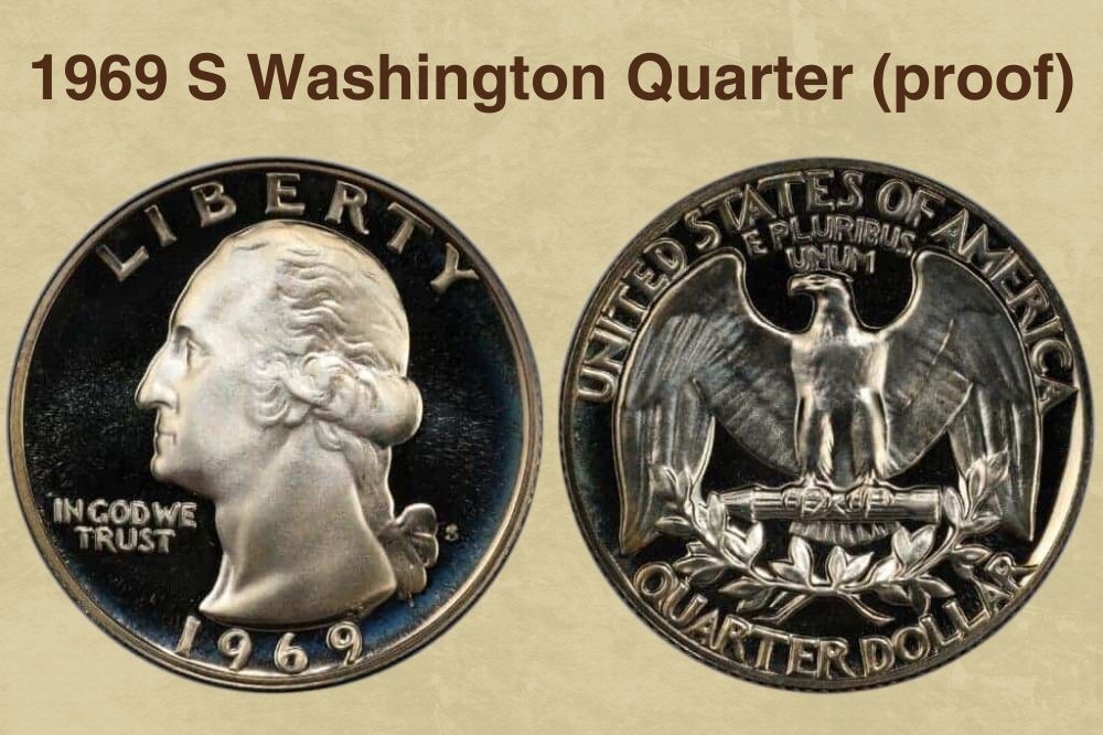 1969 S Washington quarter (proof)