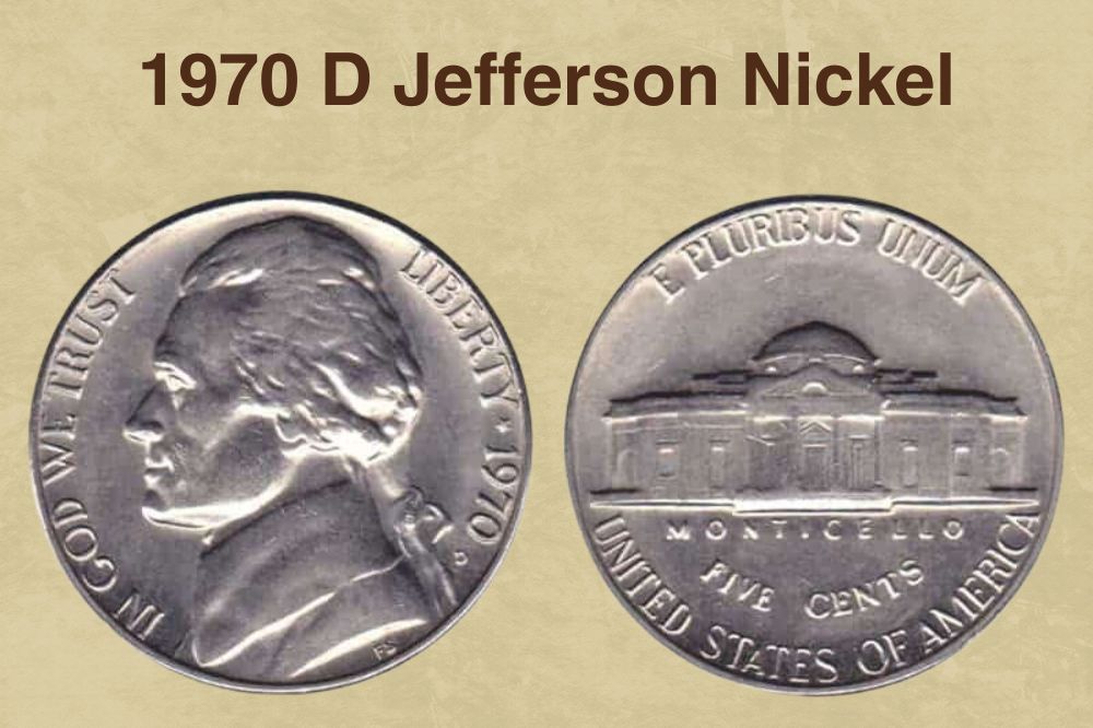 1970 D Jefferson Nickel