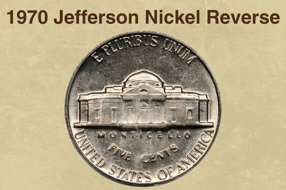 1970 Jefferson Nickel Reverse