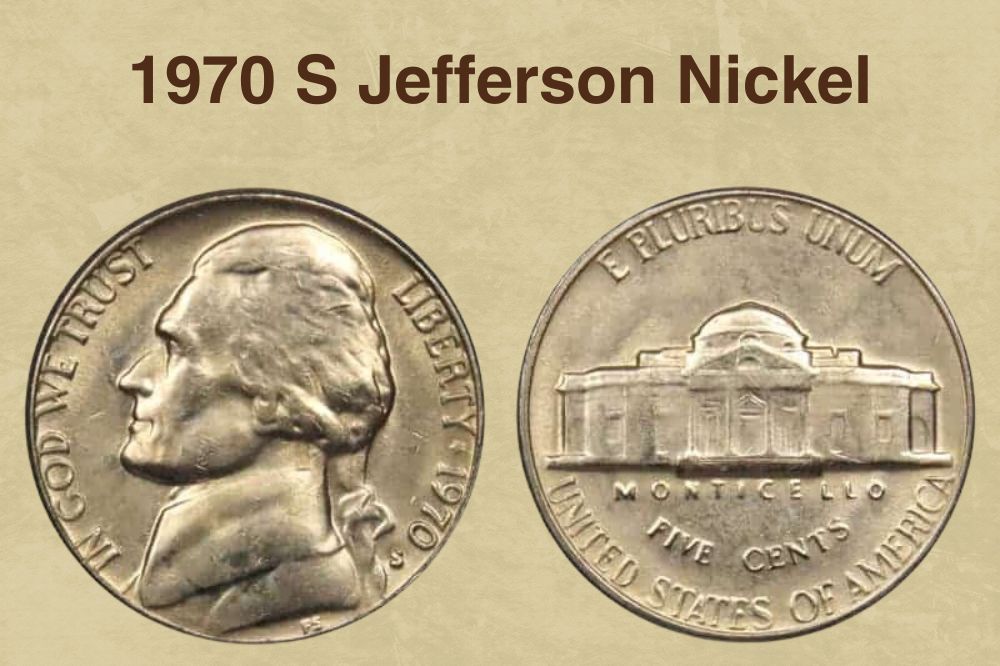 1970 S Jefferson Nickel