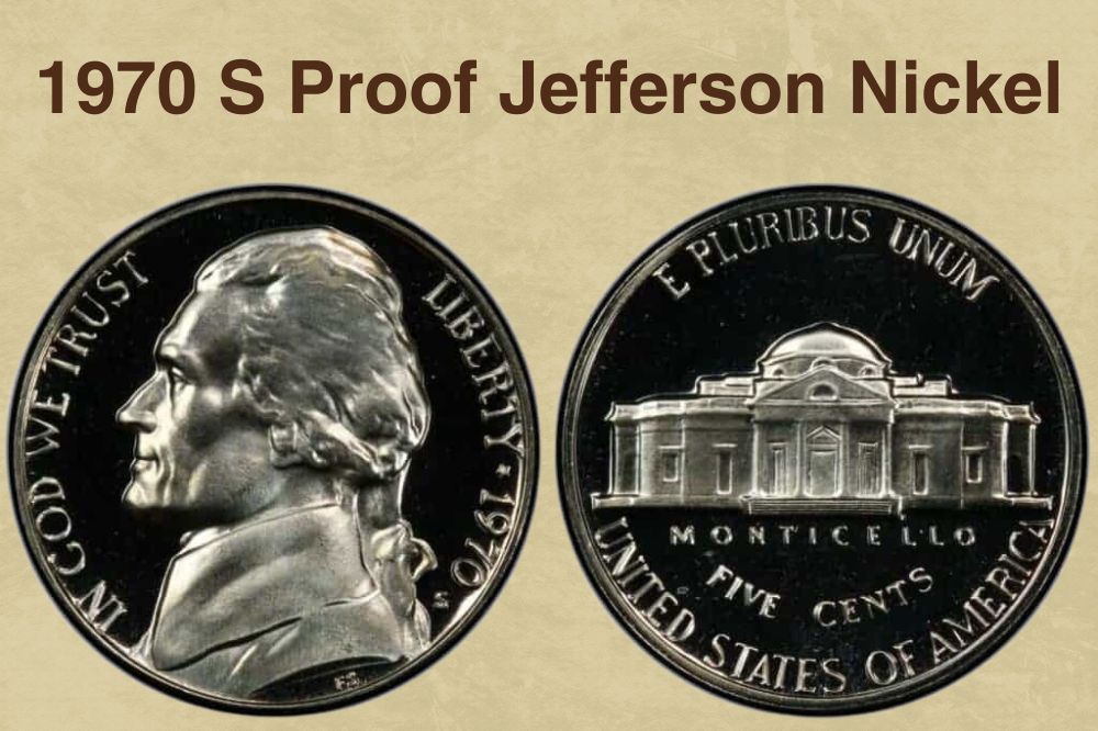 1970 S Proof Jefferson Nickel