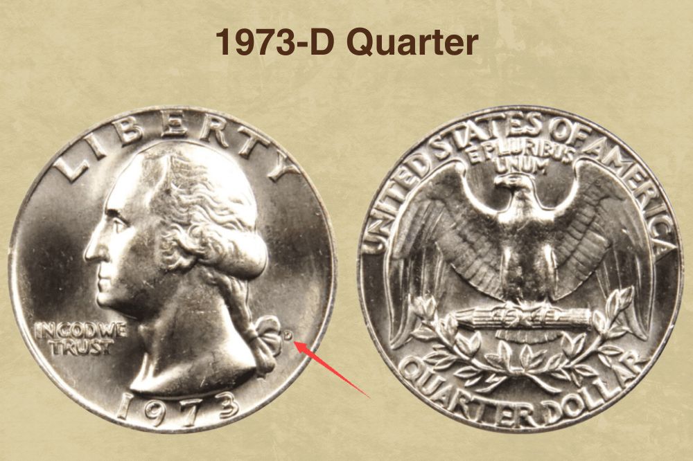 1973-D Quarter