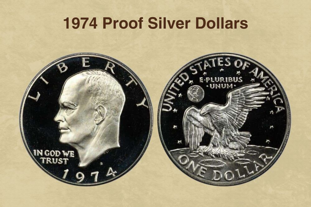 1974 Proof Silver Dollars