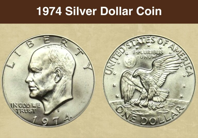 1974 Silver Dollar Coin Value (Price Chart, Error List, History & Varieties)