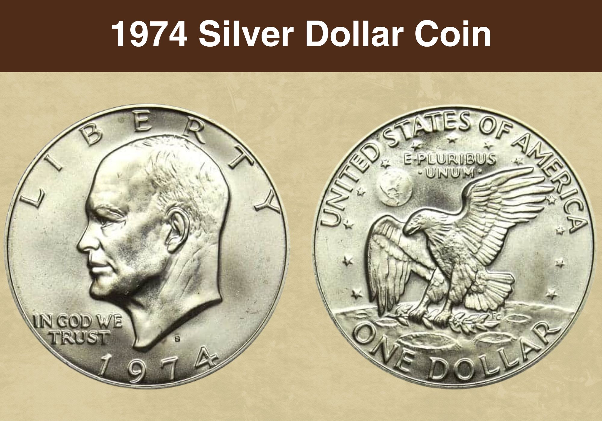 1974 Silver Dollar Coin Value