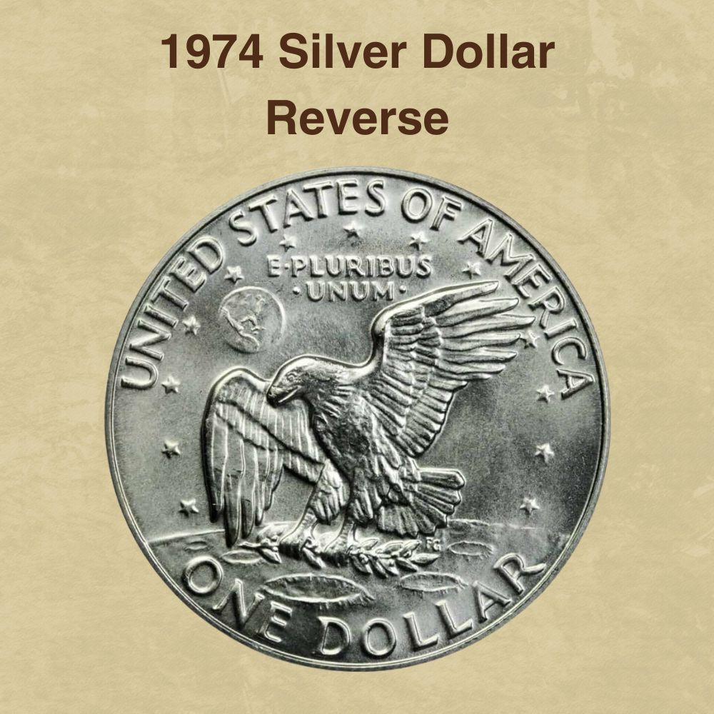 1974 Silver Dollar Reverse