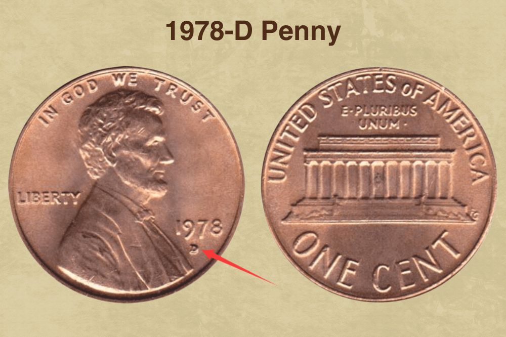 1978-D Penny