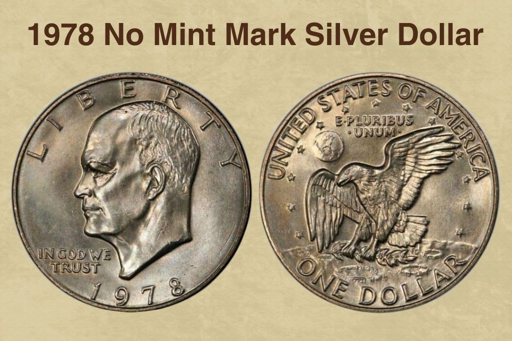 1978 No Mint Mark Silver Dollar