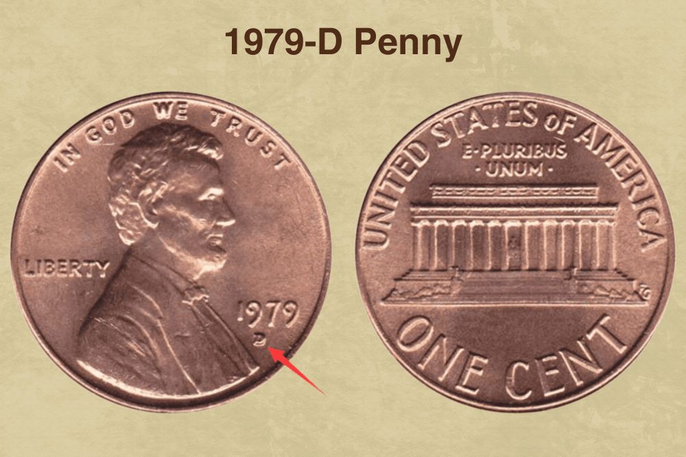 1979-D Penny