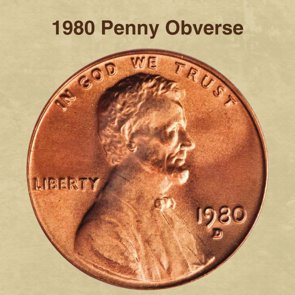 1980 Penny Obverse
