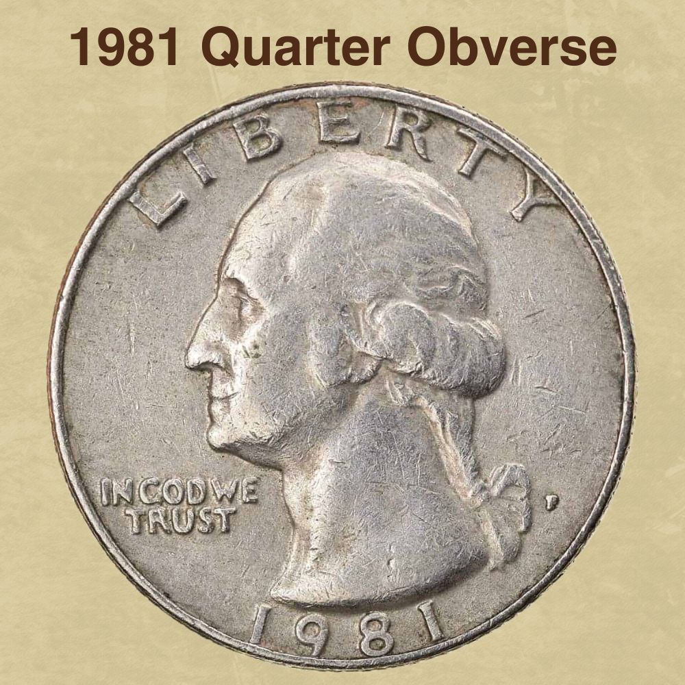 1981 Quarter Obverse