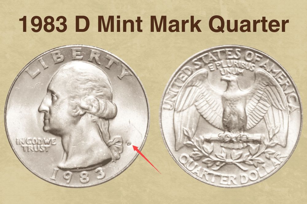 1983 D Mint Mark quarter