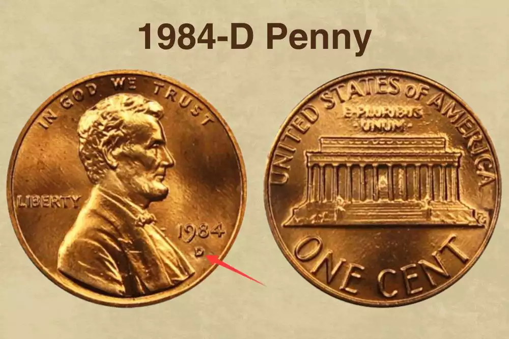 1984-D Penny Value