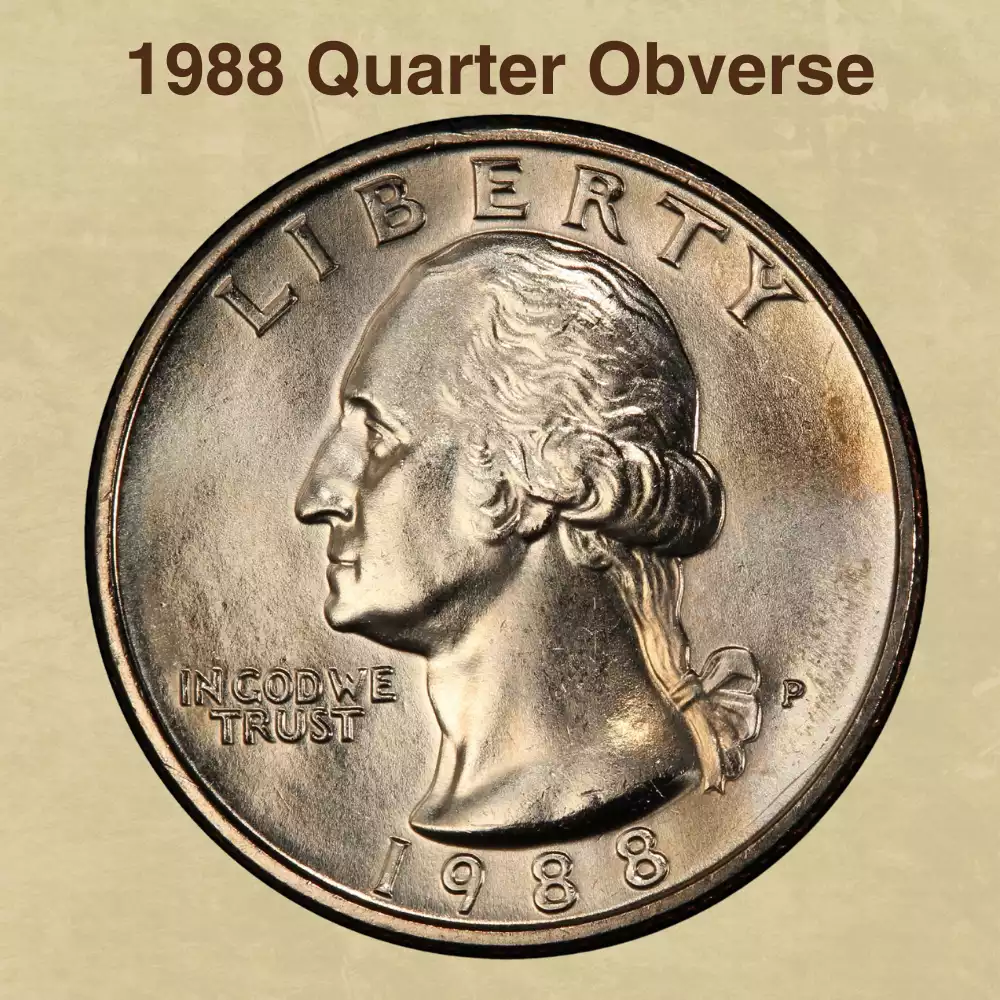1988 Quarter Coin Value (Errors List, 
