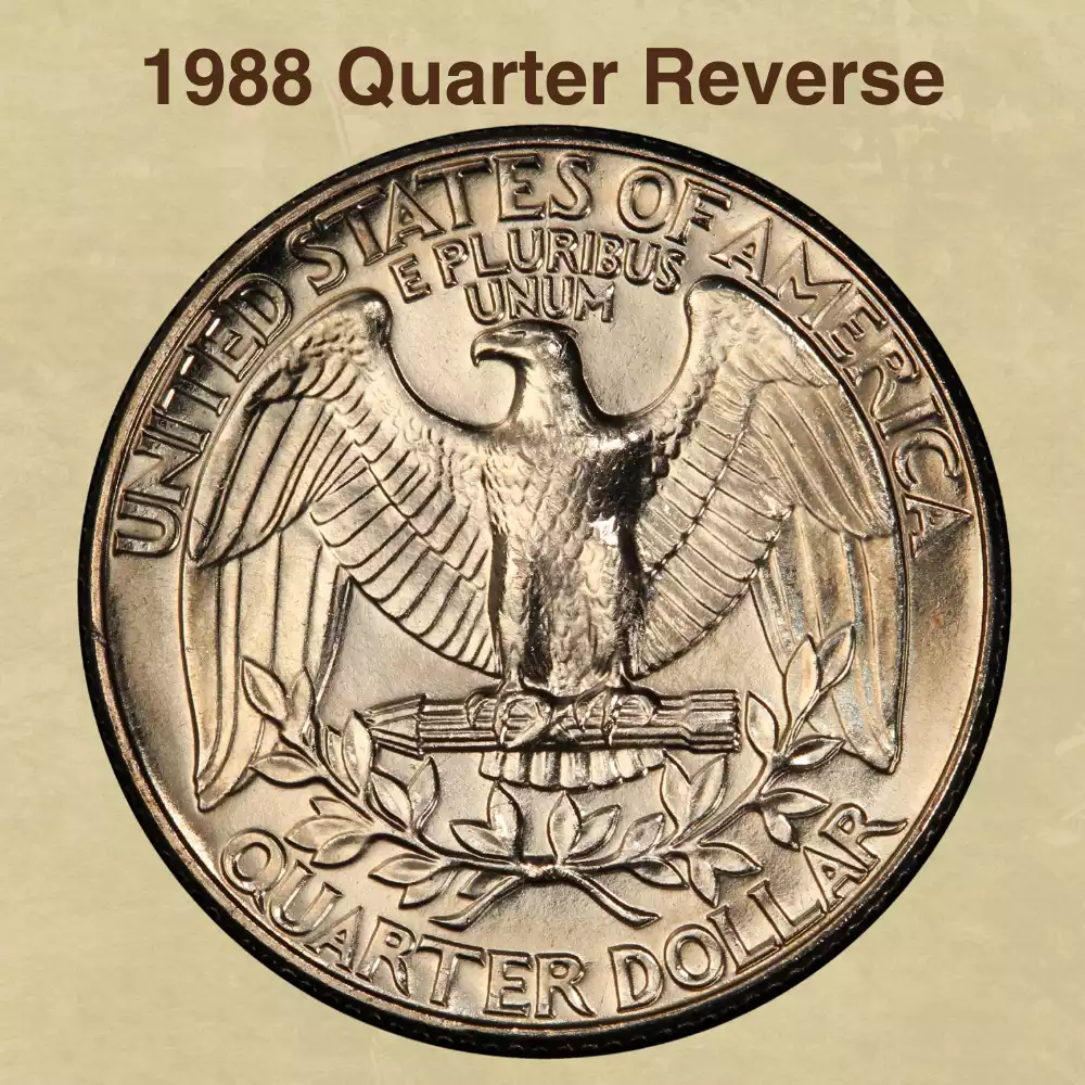 1988年 Pリバティークォーター 1988 P Mint Quarter (Rare) | eBay