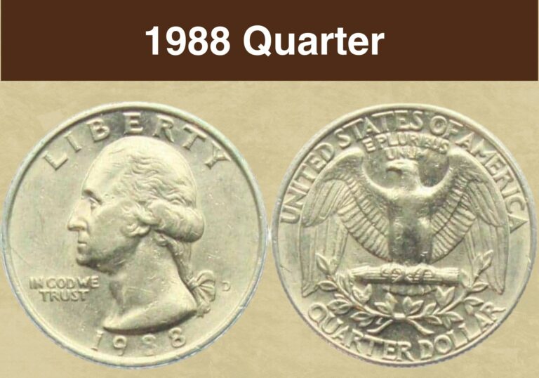 1988 Quarter Value (Price Chart, Error List, History & Varieties)