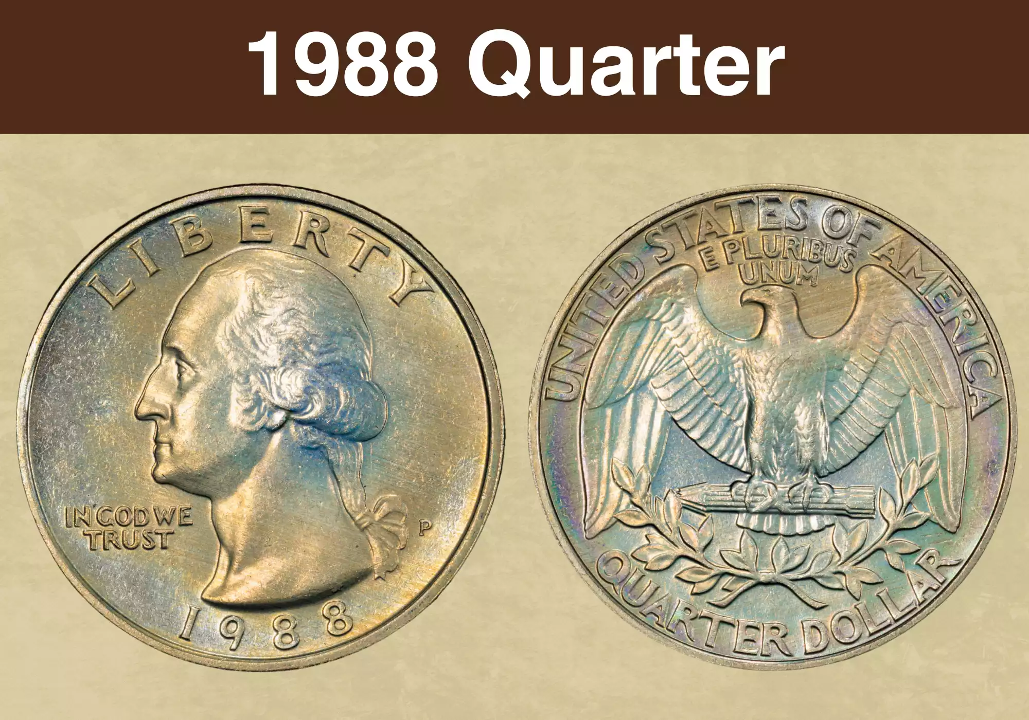 1988 Quarter Coin Value (Errors List, 