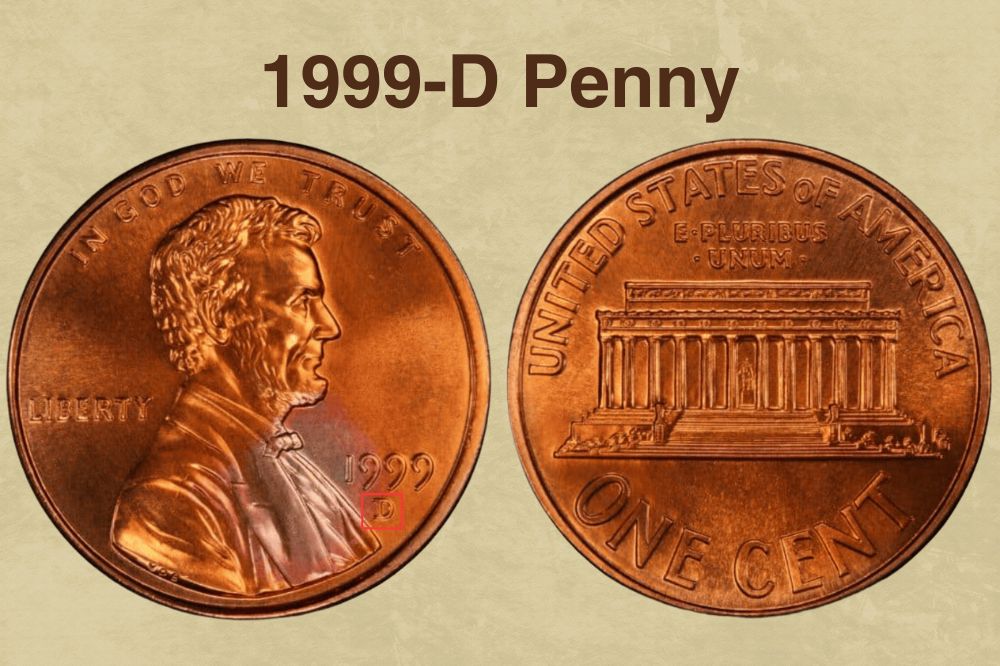 1999-D Penny