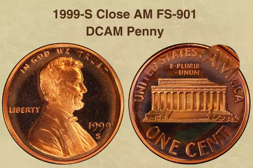 1999-S Close AM FS-901 DCAM Penny Value