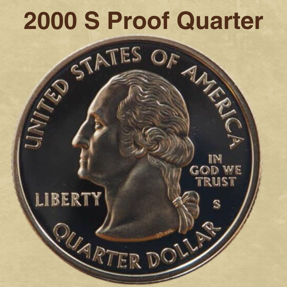 2000 S Proof Quarter