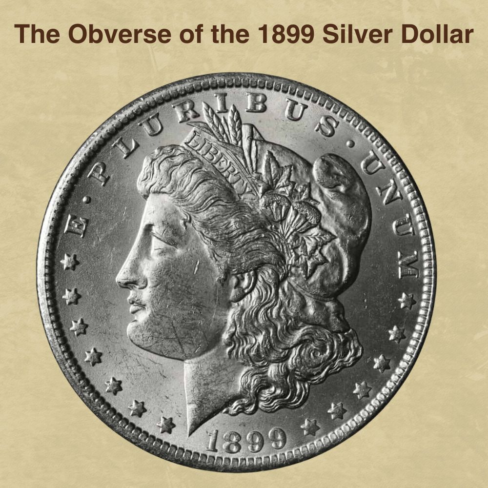 The Obverse of the 1899 Silver Dollar