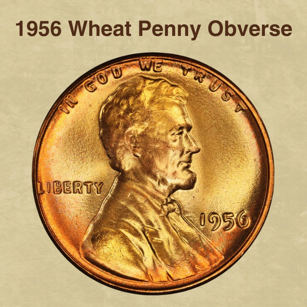 The Obverse of the 1956 Penny