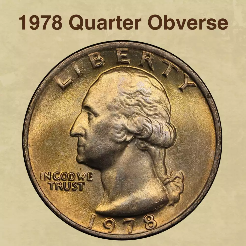 The Obverse of the 1978 Quarter