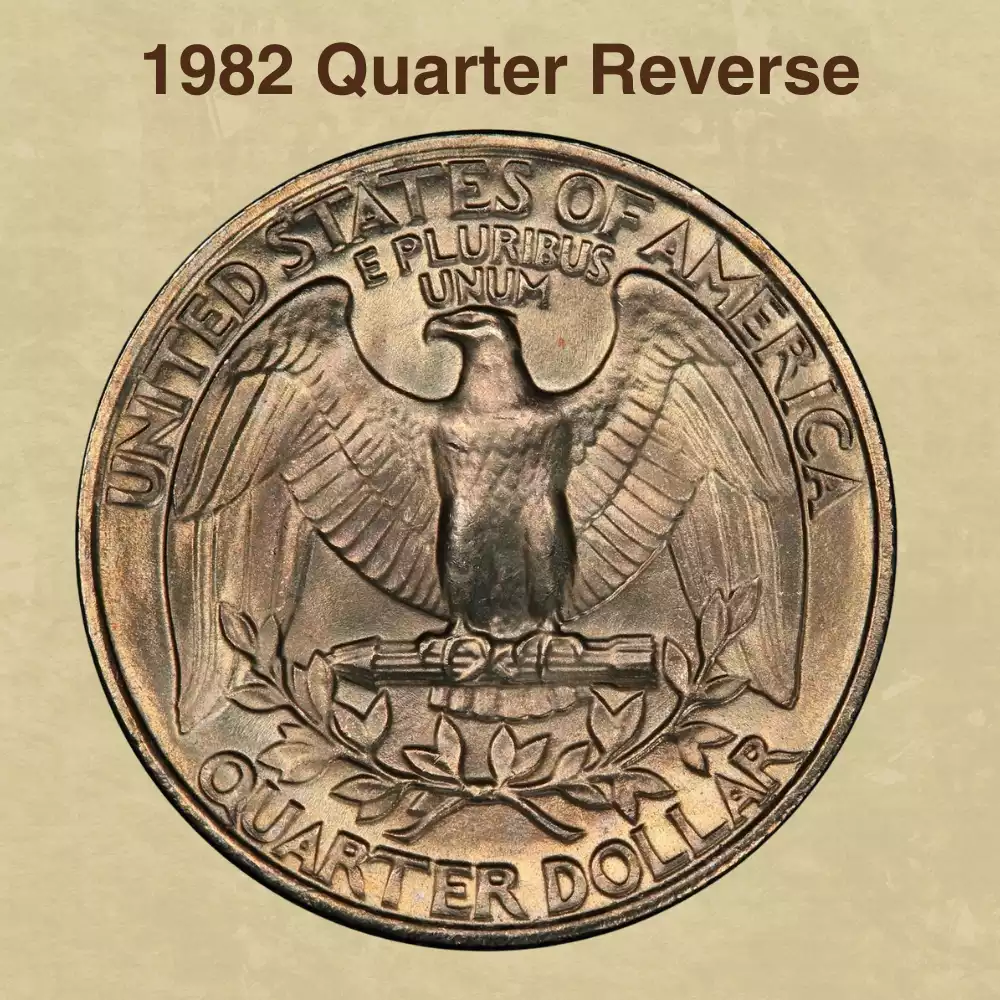 The Reverse of The 1982 Quarter