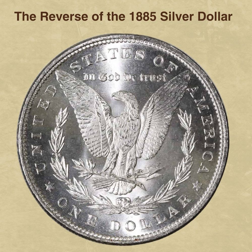 The Reverse of the 1885 Silver Dollar