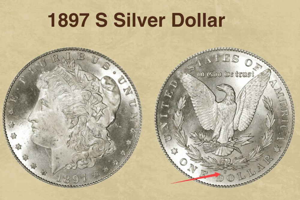 1897 S Silver Dollar
