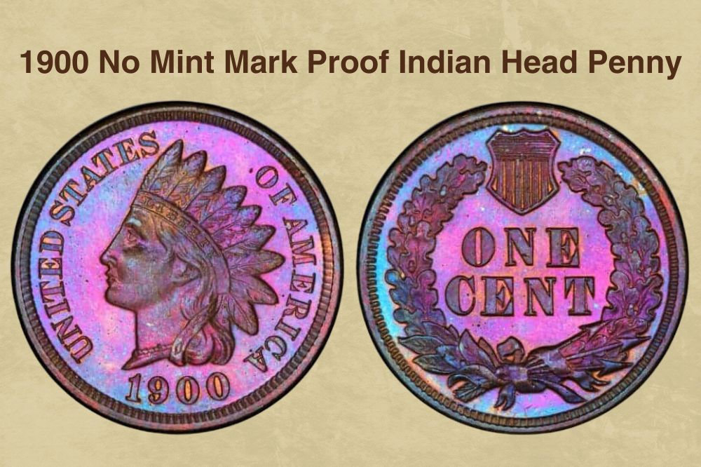 1900 No Mint Mark Proof Indian Head Penny