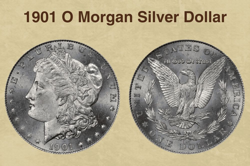 1901 O Morgan Silver Dollar