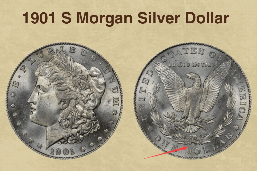 1901 S Morgan Silver Dollar